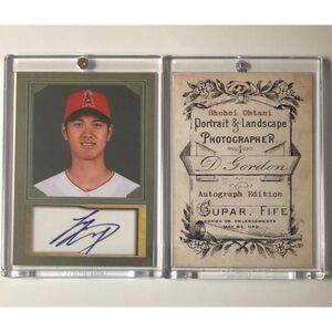 2017 limited edition 1 of 500 Shohei Ohtani Rookie Auto Facsimile GM MT 10
